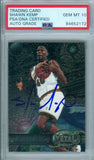 Shawn Kemp 1997 Metal Universe #67 Autograph PSA DNA GEM MT  10 AUTO