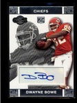 DWAYNE BOWE 2007 TOPPS CO-SIGNERS ROOKIE AUTOGRAPH AUTO RC #RA-DB AB8277