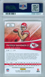 Patrick Mahomes 2017 Rookies & Stars Longevity Blue SP/49 RC Rookie Auto PSA 10