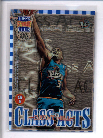 LAETTNER / GRANT HILL 1997/98 STADIUM CLUB CLASS ACTS REFRACTOR #CA5 AC1492