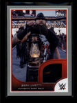 BRAY WYATT 2016 TOPPS WWE EVENT USED WORN SHIRT RELIC #17/25 AB7378