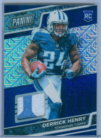 DERRICK HENRY 2016 PANINI ATLANTIC CITY NATIONAL RC VIP KALEIDOSCOPE PATCH SP/15