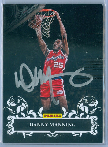 DANNY MANNING 2014 PANINI FATHERS DAY MARCH MEMORIES AUTO AUTOGRAPH SP/50