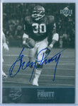 GREG PRUITT 2011 UPPER DECK COLLEGE LEGENDS AUTO AUTOGRAPH SP