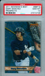 GARY SANCHEZ 2011 BOWMANS BEST PROSPECTS RC ROOKIE #BBP19 PSA 10