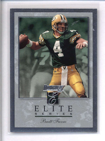 BRETT FAVRE 1996 DONRUSS ELITE SERIES #9 SILVER #08148/10000 AC2048