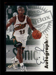 ERIC SNOW 1996/97 96/97 SKYBOX AUTOGRAPHICS AUTOGRAPH AUTO AB7240