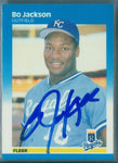 BO JACKSON 1987 FLEER RC ROOKIE AUTO AUTOGRAPH / CERTIFIED BO JACKSON AUTHENTIC