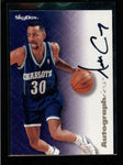 DELL CURRY 1996/97 SKYBOX AUTOGRAPHICS ON CARD AUTOGRAPH AUTO AC1665