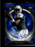 GENO SMITH 2013 TOPPS STRATA BLUE ROOKIE AUTOGRAPH AUTO RC #23/75 AB8244