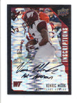 VENRIC MARK 2015 INSCRIPTIONS ON CARD BLACK ROOKIE AUTOGRAPH AUTO #21/25 AC300