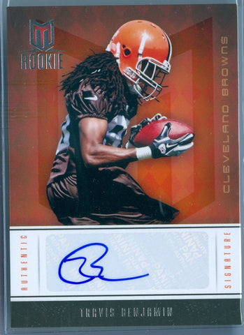 TRAVIS BENJAMIN 2012 MOMENTUM RC ROOKIE AUTO AUTOGRAPH SP/799