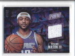 FRANK MASON III 2017 PANINI BLACK FRIDAY CRACKED ICE ROOKIE RELIC #25/25 AC465