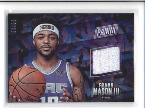 FRANK MASON III 2017 PANINI BLACK FRIDAY CRACKED ICE ROOKIE RELIC #25/25 AC465