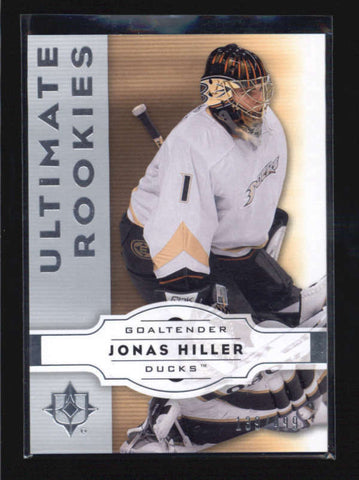 JONAS HILLER 2007/08 07/08 UPPER DECK ULTIMATE ROOKIES RC #139/499 AB6046
