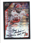 DRES ANDERSON 2015 INSCRIPTIONS ON CARD BLACK ROOKIE AUTOGRAPH AUTO #/25 AC312