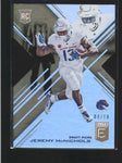 JEREMY MCNICHOLS 2017 ELITE #163 RARE GOLD DIE-CUT ROOKIE #04/10 AC339