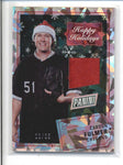 CARSON FULMER 2017 PANINI BLACK FRIDAY HAPPY HOLIDAYS WORN SANTA HAT #/25 AC149