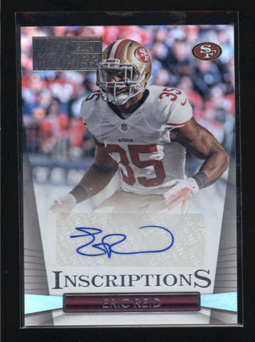 ERIC REID 2014 PANINI HOT ROOKIES INSCRIPTIONS AUTOGRAPH AUTO RC  AB5619