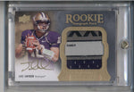 JAKE LOCKER 2011 UD EXQUISITE #156 LAUNDRY TAG ROOKIE PATCH AUTO #04/99 AB9732