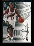 ERIC SNOW 1997/98 SKYBOX AUTOGRAPHICS ON CARD AUTOGRAPH AUTO AC1628