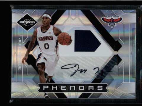 JEFF TEAGUE 2009/10 LIMITED ROOKIE WORN JERSEY AUTOGRAPH AUTO #093/299 AB9983