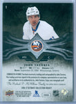 JOHN TAVARES 2016-17 ULTIMATE COLLECTION #1/1 ONYX BLACK AUTO AUTOGRAPH SP/11