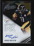 MARKUS WHEATON 2014 ABSOLUTE INK STEELERS AUTOGRAPH AUTO AB5283