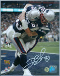 DEION BRANCH 8 X 10 SIGNED AUTO AUTOGRAPH LTD AUTHENTIC NEW ENGLAND PATRIOTS