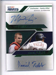 STASSI / FIELDS 2009 TRISTAR PROSPECTS GREEN DUAL ROOKIE AUTO #23/25 AC1382