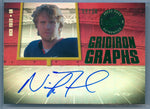 NICK FOLES 2012 PRESS PASS GRIDIRON GRAPHS GREEN RC ROOKIE AUTO AUTOGRAPH SP/10