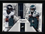 MICHAEL VICK / JEREMY MACLIN 2011 PRESTIGE CONNECTIONS DUAL JERSEY #/250 AC613