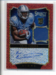 ERIC EBRON 2014 SELECT MOJO RED PRIZM ROOKIE PATCH AUTOGRAPH AUTO #05/15 AC631