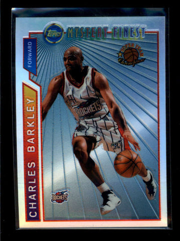 CHARLES BARKLEY 1996/97 96/97 TOPPS MYSTERY FINEST REFRACTOR #21 AB7253