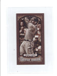 FREDDIE FREEMAN 2014 TOPPS GYPSY QUEEN #7 RARE MINI SEPIA PARALLEL #24/50 AB9824