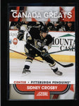 SIDNEY CROSBY 2010/11 PANINI SCORE #1 CANADA CANADIEN GREATS AC764