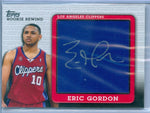 ERIC GORDON 2009-10 TOPPS ROOKIE REWIND RC ROOKIE JERSEY AUTO AUTOGRAPH SP/99