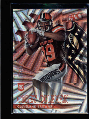 COREY COLEMAN 2016 PANINI BLACK FRIDAY #56 WEDGES ROOKIE RC #34/50 AB8698