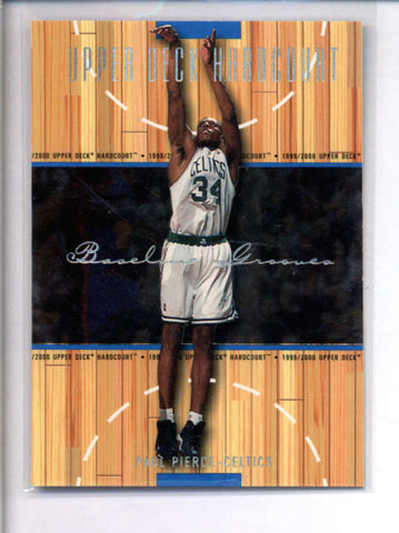 PAUL PIERCE 1999/00 UPPER DECK HARDCOURT #4 BASELINE GROOVES #067/500 AC1560