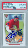 Rafael Devers 2014 Bowman #TP37 RC Rookie PSA DNA Gem Mint 10 Auto