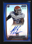 MATT ELAM 2013 BOWMAN CHROME BLUE REFRACTOR ROOKIE RC AUTO #68/99 AB6544