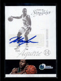 MARK AGUIRRE 2012/13 12/13 PANINI SIGNATURES AUTOGRAPH AUTO #190 AB7237