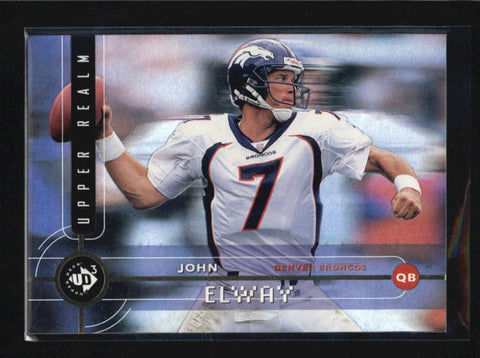 JOHN ELWAY 1998 UPPER DECK UD3 UPPER REALM SET #247 SUBSET 67 AB6809