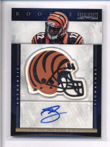 MOHAMED SANU 2012 PANINI PROMINENCE ROOKIE AUTOGRAPH AUTO #050/140 AC2137