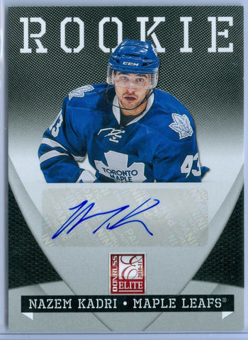 NAZEM KADRI 2010-11 ELITE RC ROOKIE AUTO AUTOGRAPH SP/50