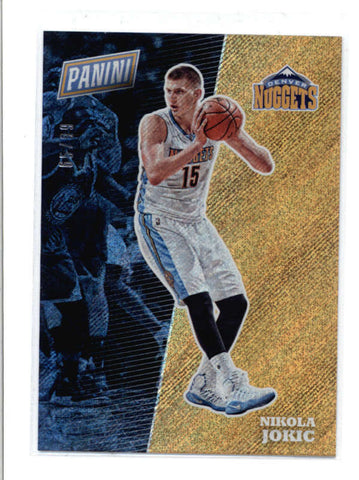 NIKOLA JOKIC 2017 PANINI THE NATIONAL #BK8 RAPTURE PARALLEL #65/99 AC704