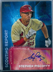 STEPHEN PISCOTTY 2016 TOPPS SCOUTING REPORT AUTO AUTOGRAPH SP