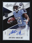 ANTONIO ANDREWS 2014 ABSOLUTE #184 ROOKIE RC AUTOGRAPH AUTO #108/199 AB6524