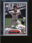 TREVOR PLOUFFE 2012 TOPPS MINI #249 RARE PLATINUM PARALLEL #5/5 AB8854