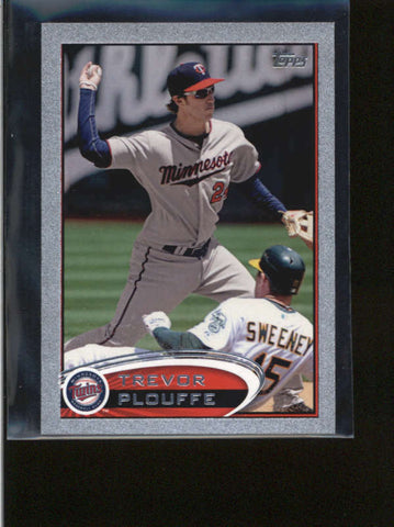 TREVOR PLOUFFE 2012 TOPPS MINI #249 RARE PLATINUM PARALLEL #5/5 AB8854